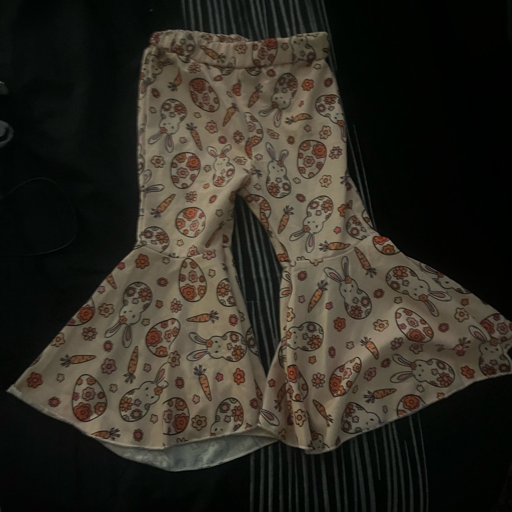 Baby bunny Easter bell bottoms